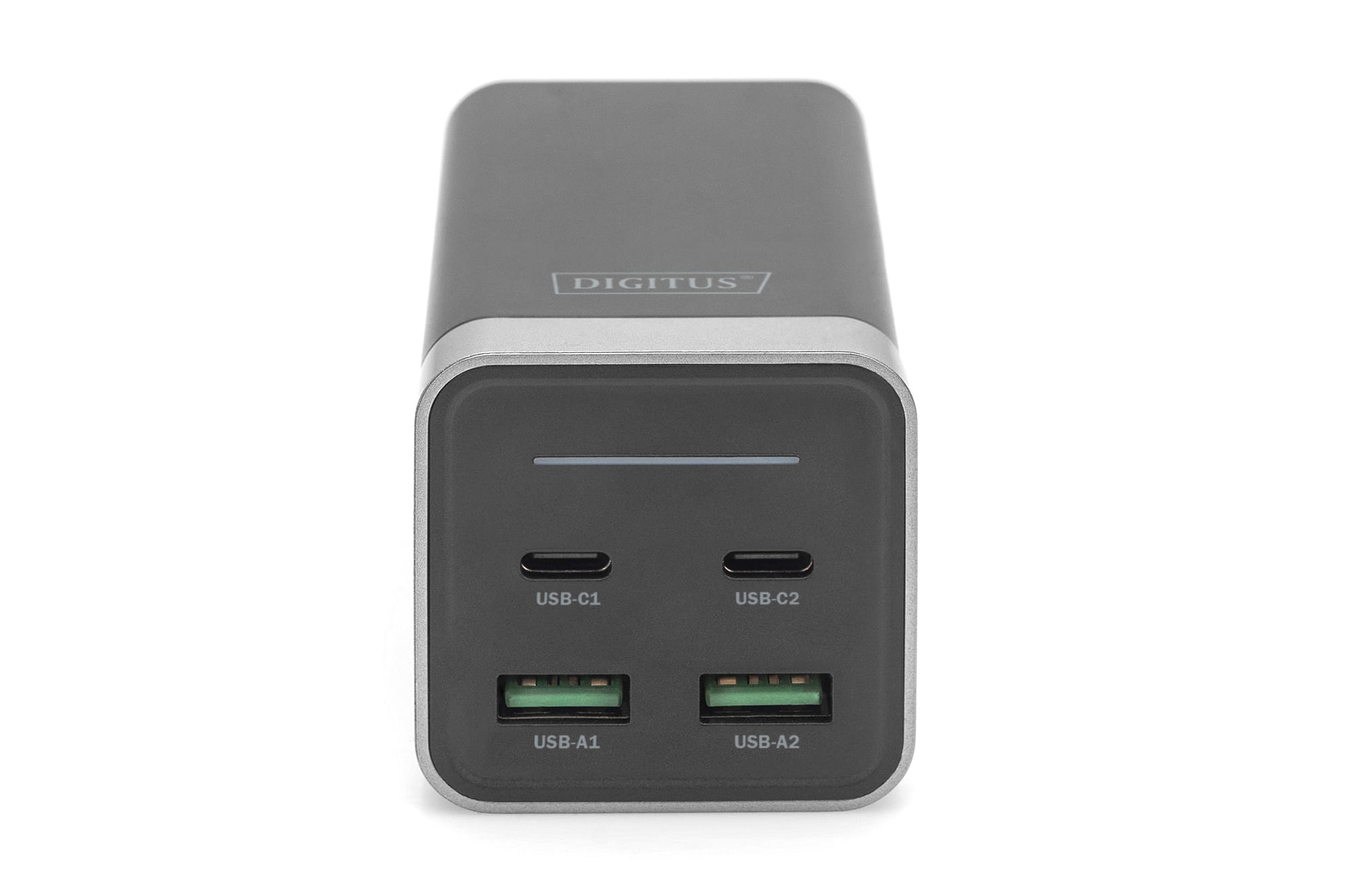 DIGITUS Netzteil - GaN, Universal - 65 Watt - 3.25 A - PD 3.0 - 4 Ausgabeanschlussstellen (USB, 24 pin USB-C)