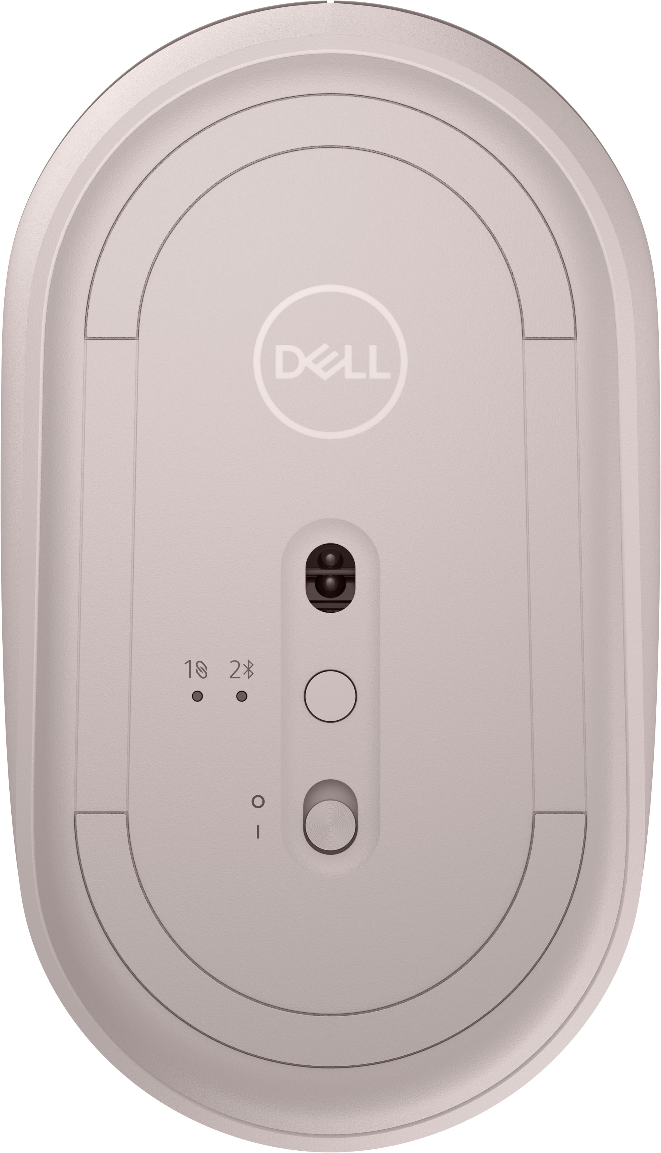 Dell MS3320W - Maus - optische LED - 3 Tasten - kabellos - 2.4 GHz, Bluetooth 5.0 - kabelloser Empfänger (USB)