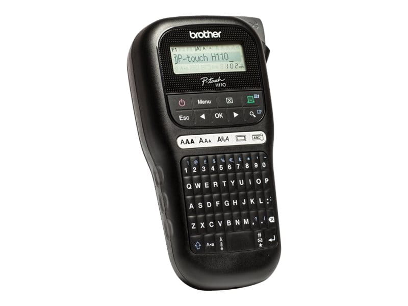 Brother P-Touch PT-H110 - Beschriftungsgerät - s/w - Thermotransfer - Rolle (1,2 cm) Brother P-Touch PT-H110 - Beschriftungsgerät - s/w - Thermotransfer - Rolle (1,2 cm)