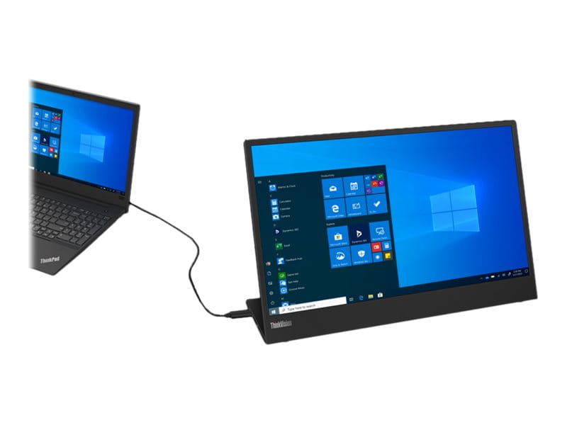 Lenovo ThinkVision M15 - LED-Monitor - 39.497 cm (15.6")