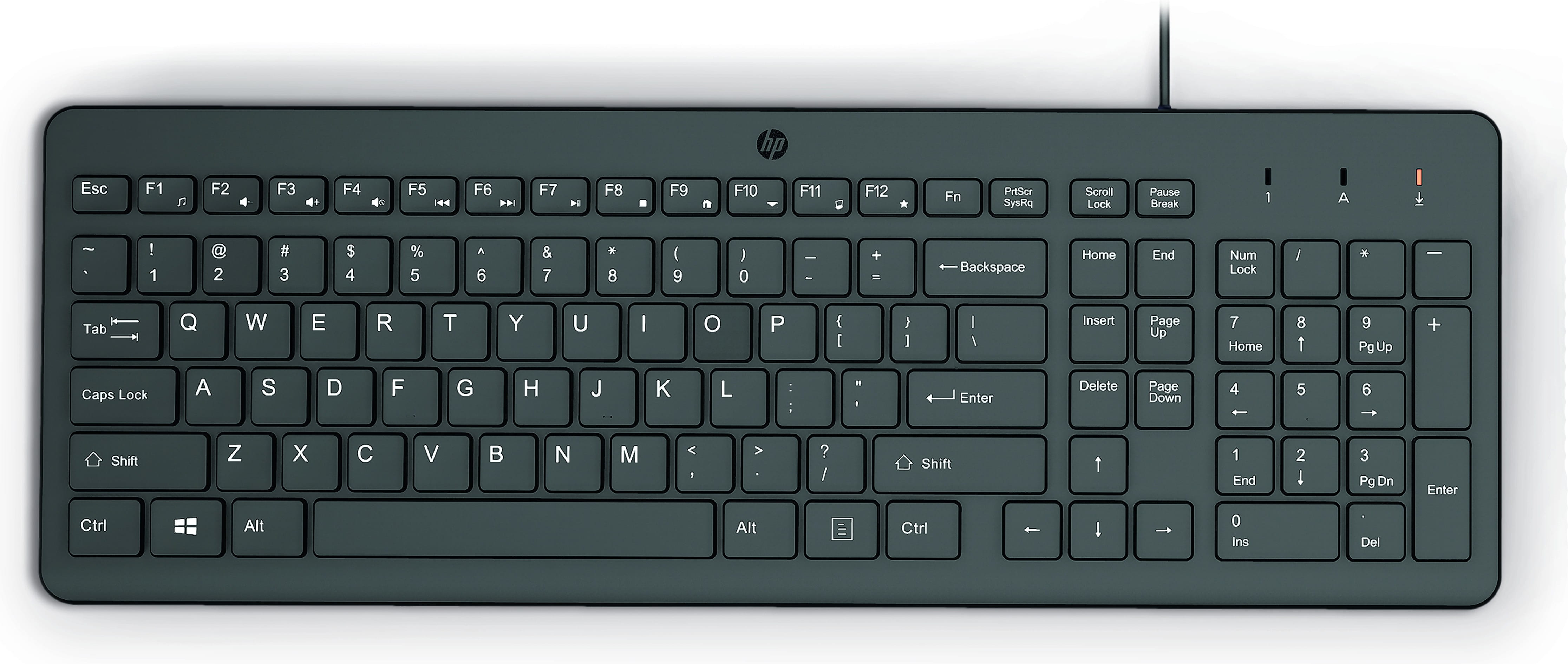 HP 150 - Tastatur - Deutsch - Schwarz - für Victus by HP Laptop 15, 16