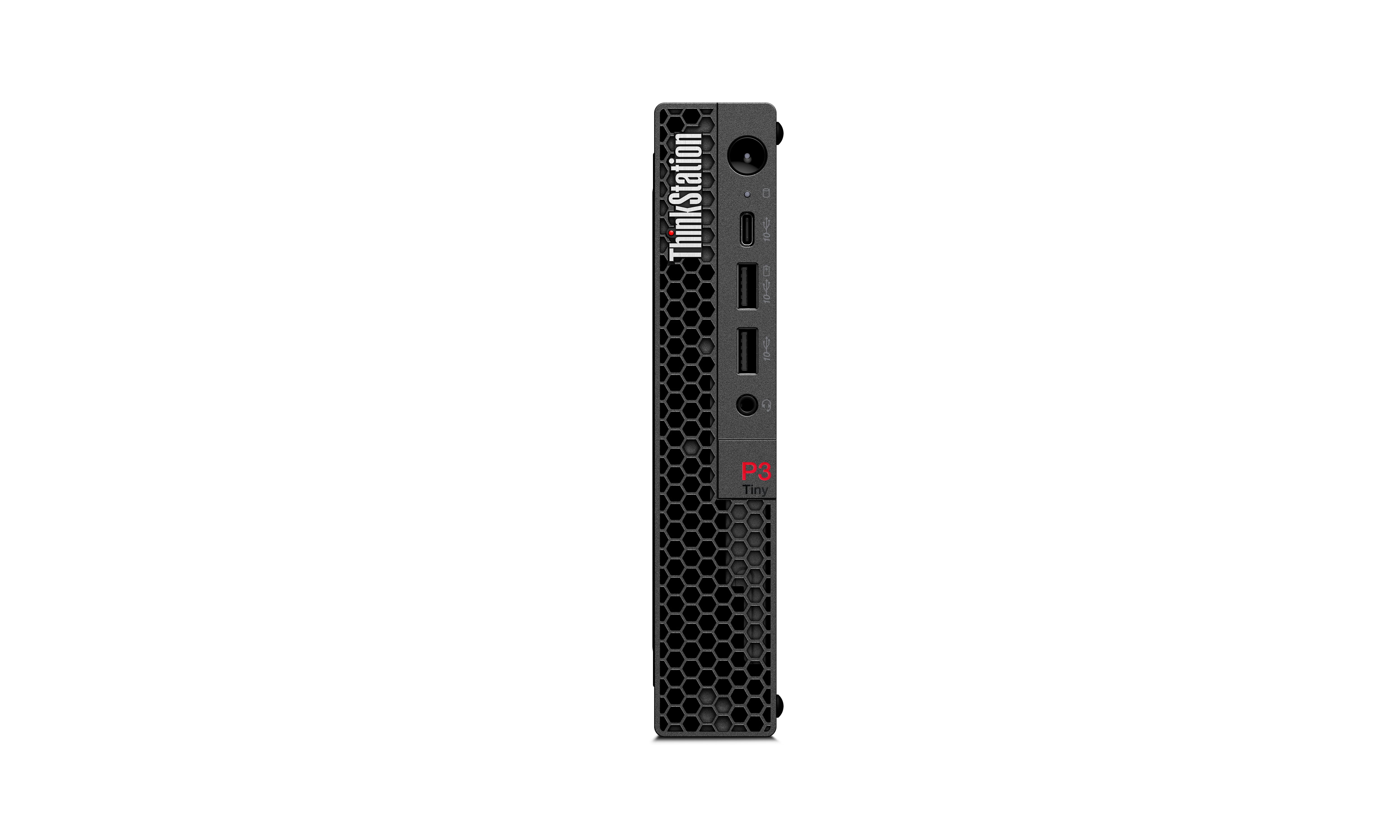 Lenovo ThinkStation P3 30H0 - Mini - 1 x Core i5 i5-14600 / 2.7 GHz - vPro Enterprise - RAM 16 GB - SSD 512 GB - TCG Opal Encryption, NVMe, Performance - UHD Graphics 770 - 1GbE, Wi-Fi 6E - WLAN: Bluetooth 5.1, 802.11a/b/g/n/ac/ax (Wi-Fi 6E)