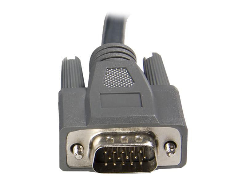 StarTech.com 1,8m ultradünnes USB VGA 2-in-1-KVM-Kabel - Tastatur- / Video- / Maus- (KVM-)