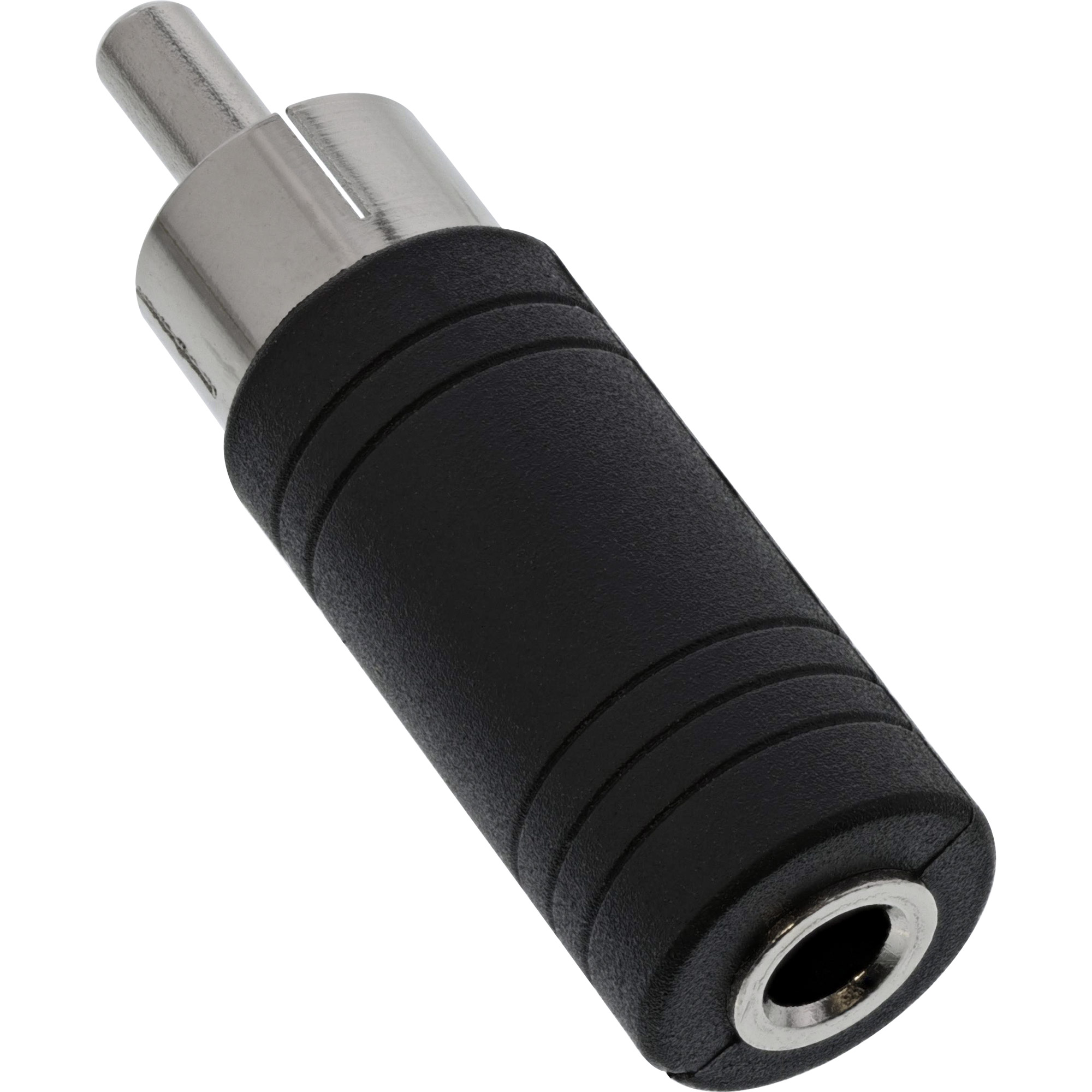 InLine Audio Adapter - Cinch Stecker auf 3,5mm Klinke Buchse - Mono