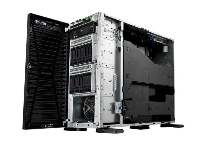 HPE ProLiant ML110 Gen11 Performance - Server - Tower - 4.5U - 1-Weg - 1 x Xeon Silver 4410Y / 2 GHz - RAM 32 GB - SATA/SAS/PCI Express - Hot-Swap 6.4 cm (2.5")