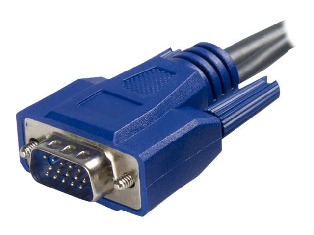 StarTech.com 3m ultradünnes USB VGA 2-in-1-KVM-Kabel - Tastatur- / Video- / Maus- (KVM-)