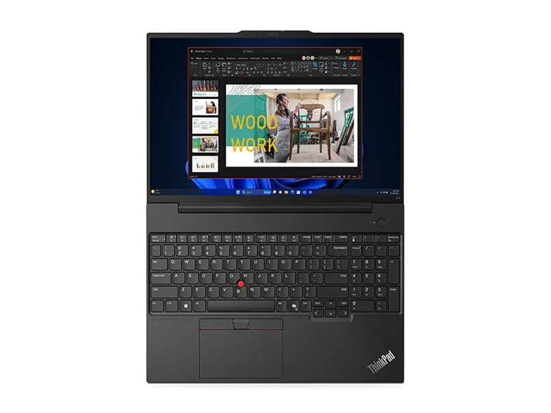 Lenovo ThinkPad E16 Gen 2 21M5 - AMD Ryzen 7 7735HS / 3.2 GHz - Win 11 Pro - Radeon 680M - 16 GB RAM - 512 GB SSD TCG Opal Encryption 2, NVMe - 40.6 cm (16")