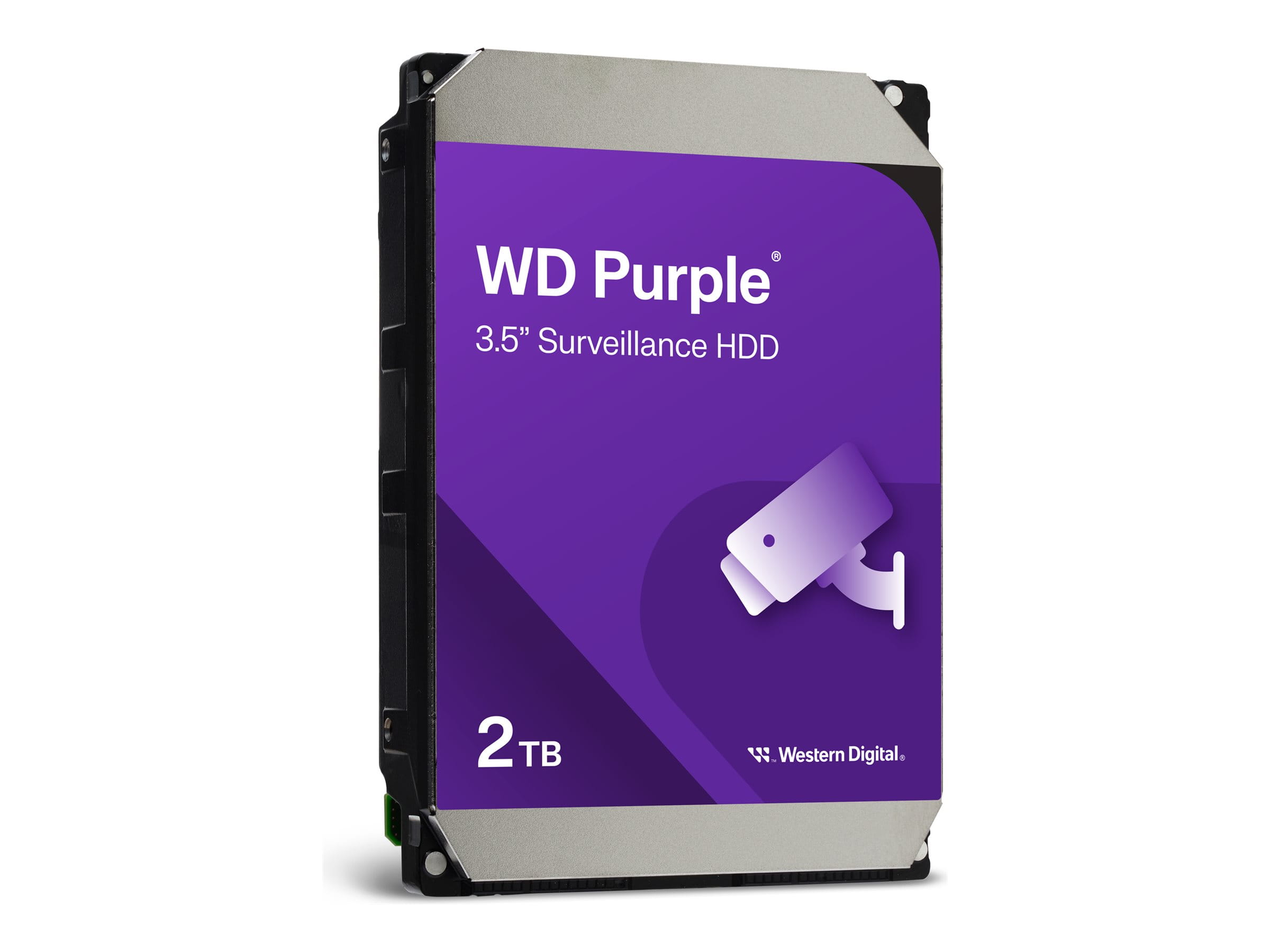 WD Purple Surveillance WD23PURZ - Festplatte - 2 TB - intern - 3.5" (8.9 cm)