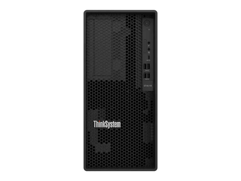 Lenovo ThinkSystem ST45 V3 7DH5 - Server - Tower - 1-Weg - 1 x EPYC 4344P / 3.8 GHz - RAM 32 GB - nicht Hot-Swap-fähig 8.9 cm (3.5")