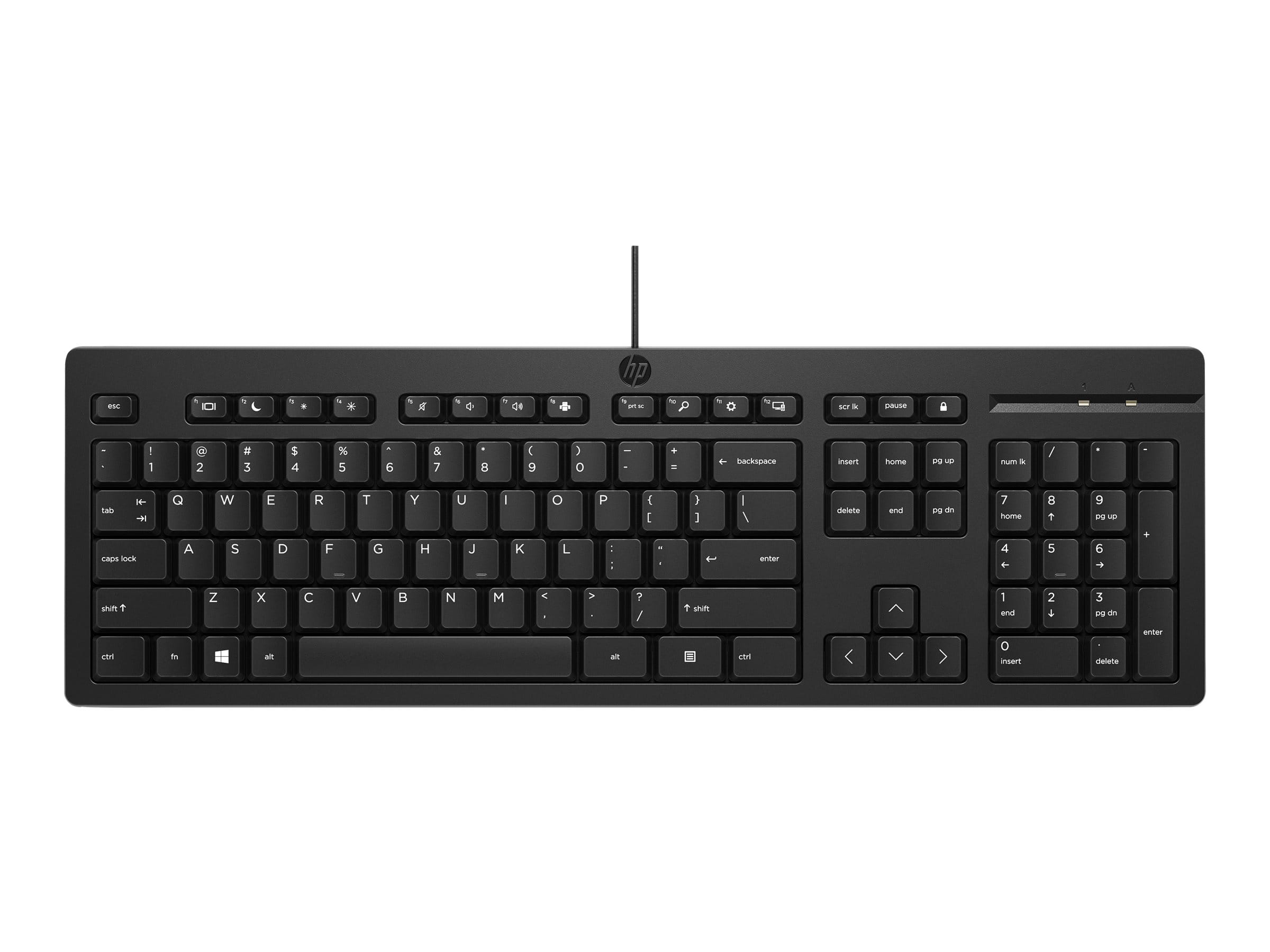 HP 125 - Tastatur - USB - Bosnisch/Kroatisch/Montenegrinisch/Slowenisch/Serbisch