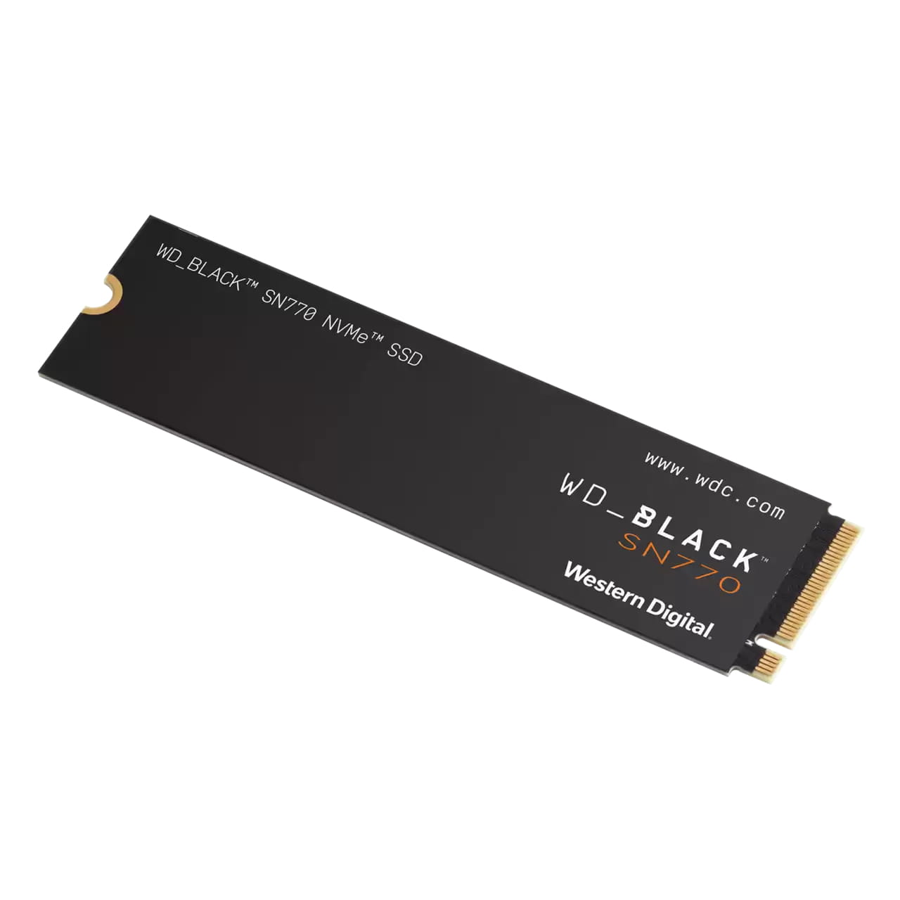 WD WD_BLACK SN770 WDS100T3X0E-00B3N0 - SSD - 1 TB - intern - M.2 2280 - PCIe 4.0 x4 (NVMe)