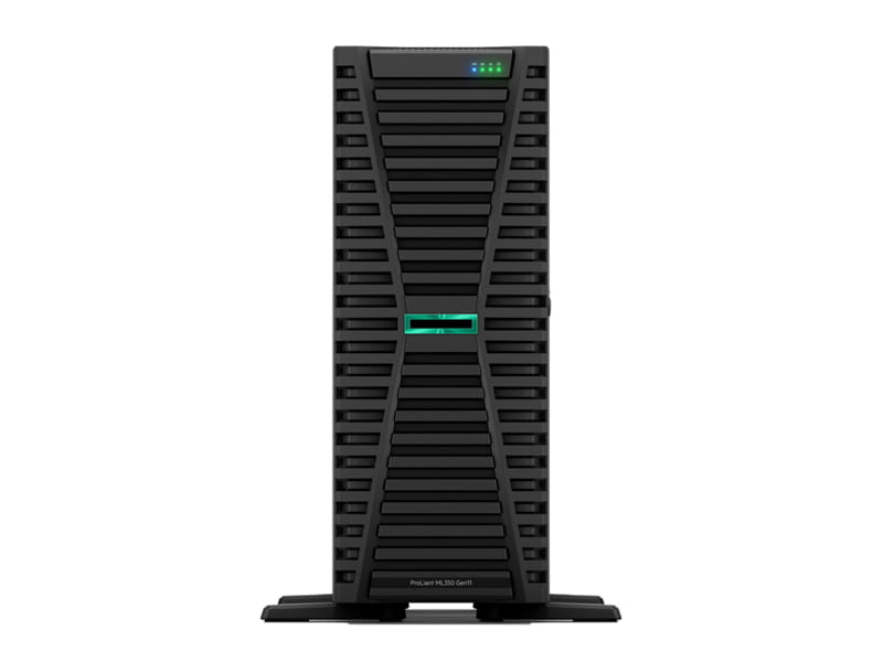 HPE ProLiant ML350 Gen11 Base - Server - Tower - 4U - zweiweg - 1 x Xeon Silver 4410Y / 2 GHz - RAM 32 GB - SATA - Hot-Swap 8.9 cm (3.5")