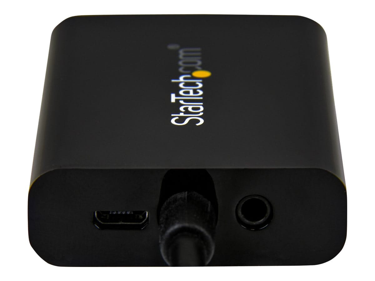 StarTech.com HDMI auf VGA Video Konverter / Wandler mit 2 Kanal Audio - hd zu VGA adapter 1080p - max. Auflösung 1920x1080 - Videoadapter - HDMI männlich zu HD-15 (VGA)