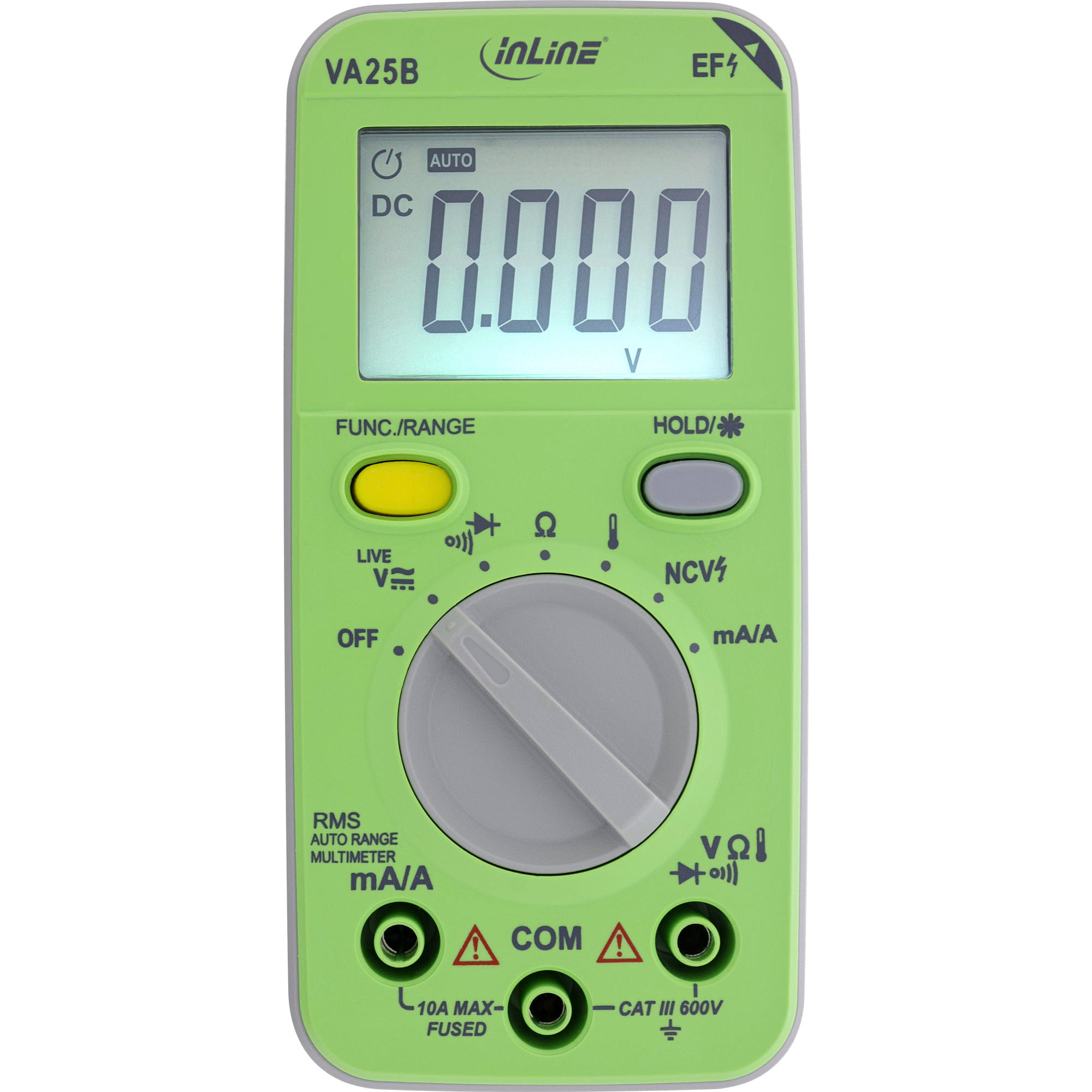 InLine Multimeter mit Auto-Range - Pocketformat