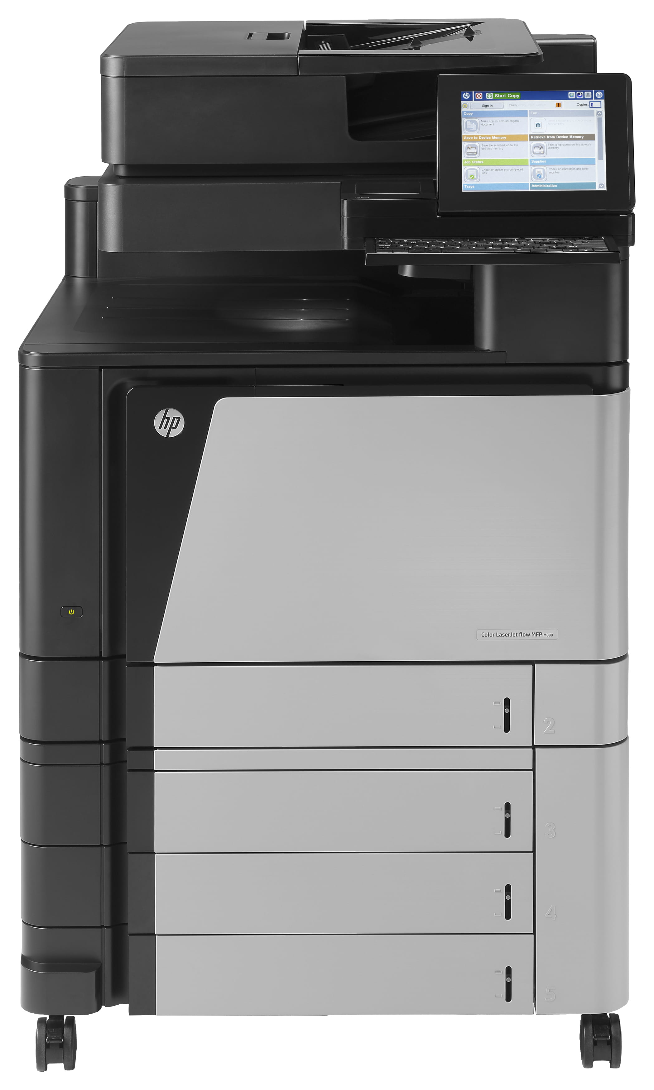 HP LaserJet Enterprise Flow MFP M880z - Multifunktionsdrucker - Farbe - Laser - A3 (297 x 420 mm)