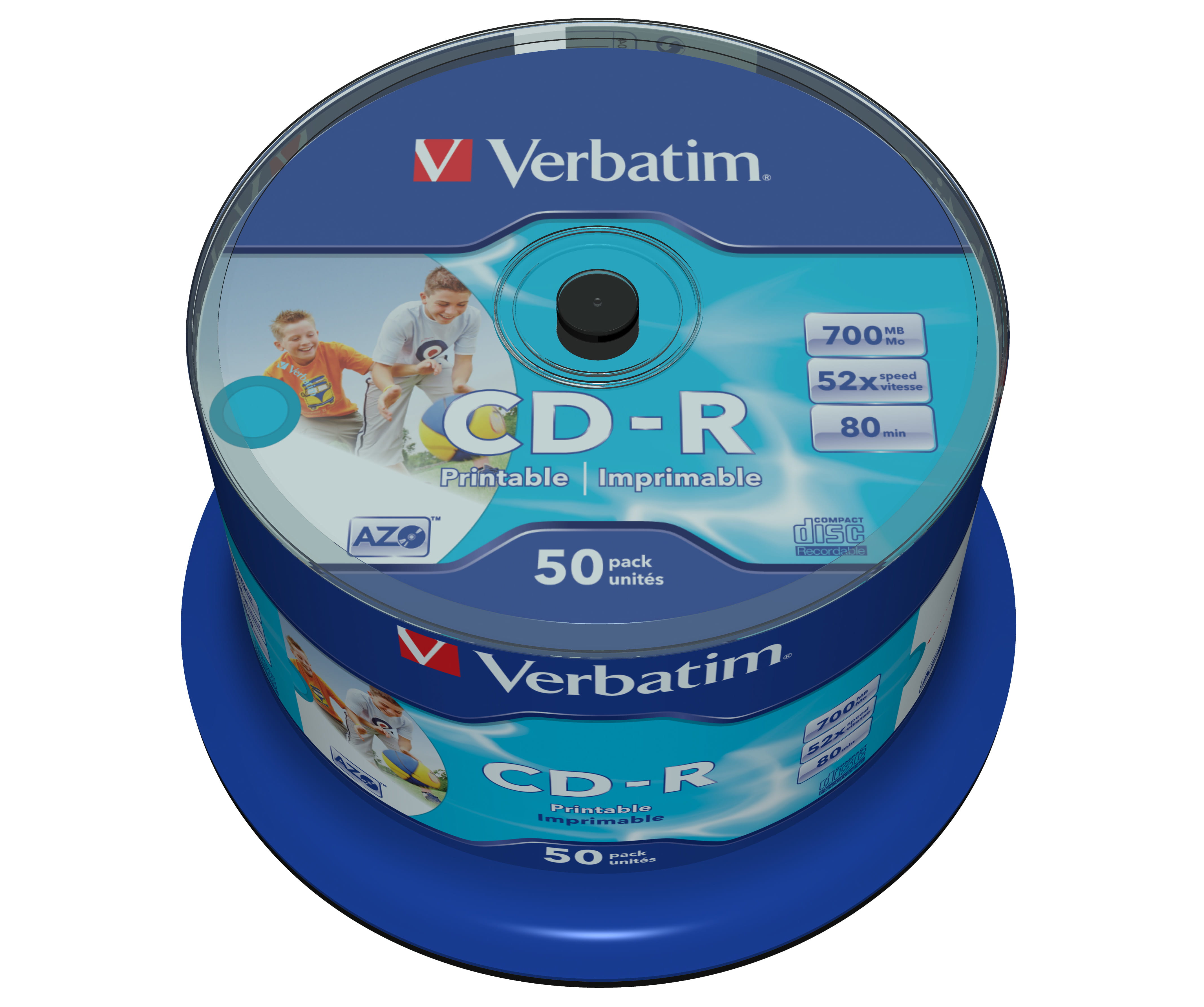 Verbatim DataLifePlus - 50 x CD-R - 700 MB 52x