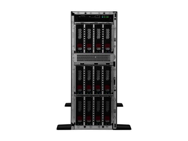 HPE ProLiant ML350 Gen11 - Server - Tower - 4U - zweiweg - 1 x Xeon Silver 4510 / 2.4 GHz - RAM 32 GB - SATA/SAS/NVMe - Hot-Swap 6.4 cm (2.5")