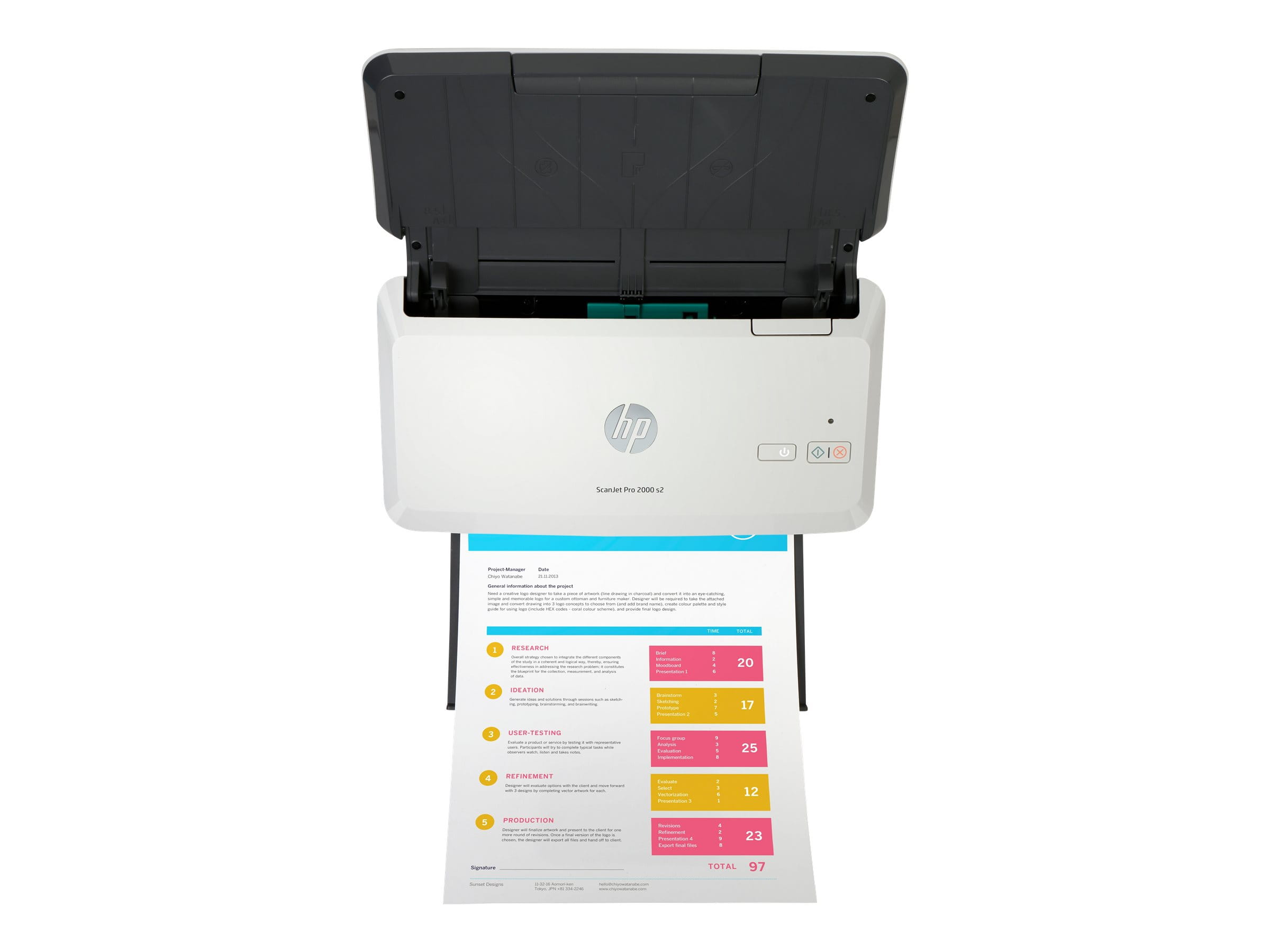 HP Scanjet Pro 2000 s2 Sheet-feed - Dokumentenscanner - CMOS / CIS - Duplex - 216 x 3100 mm - 600 dpi x 600 dpi - bis zu 35 Seiten/Min. (einfarbig)