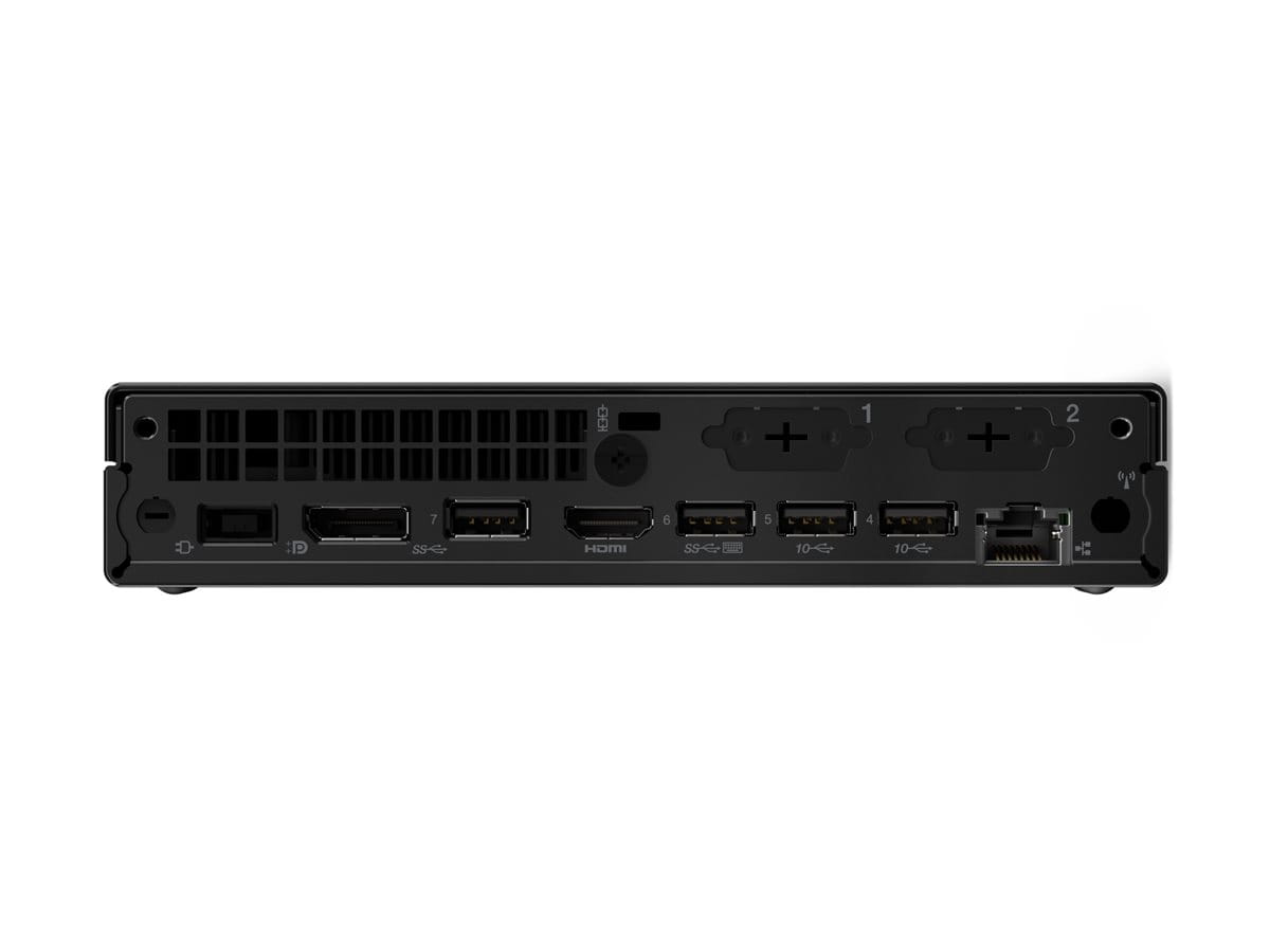 Lenovo ThinkCentre M90q Gen 5 12TH - Mini - Core i9 i9-14900 / 2 GHz - vPro Enterprise - RAM 32 GB - SSD 1 TB - TCG Opal Encryption 2, NVMe, Performance - UHD Graphics 770 - 1GbE, Wi-Fi 6E, Bluetooth 5.3 - WLAN: 802.11a/b/g/n/ac/ax (Wi-Fi 6E)