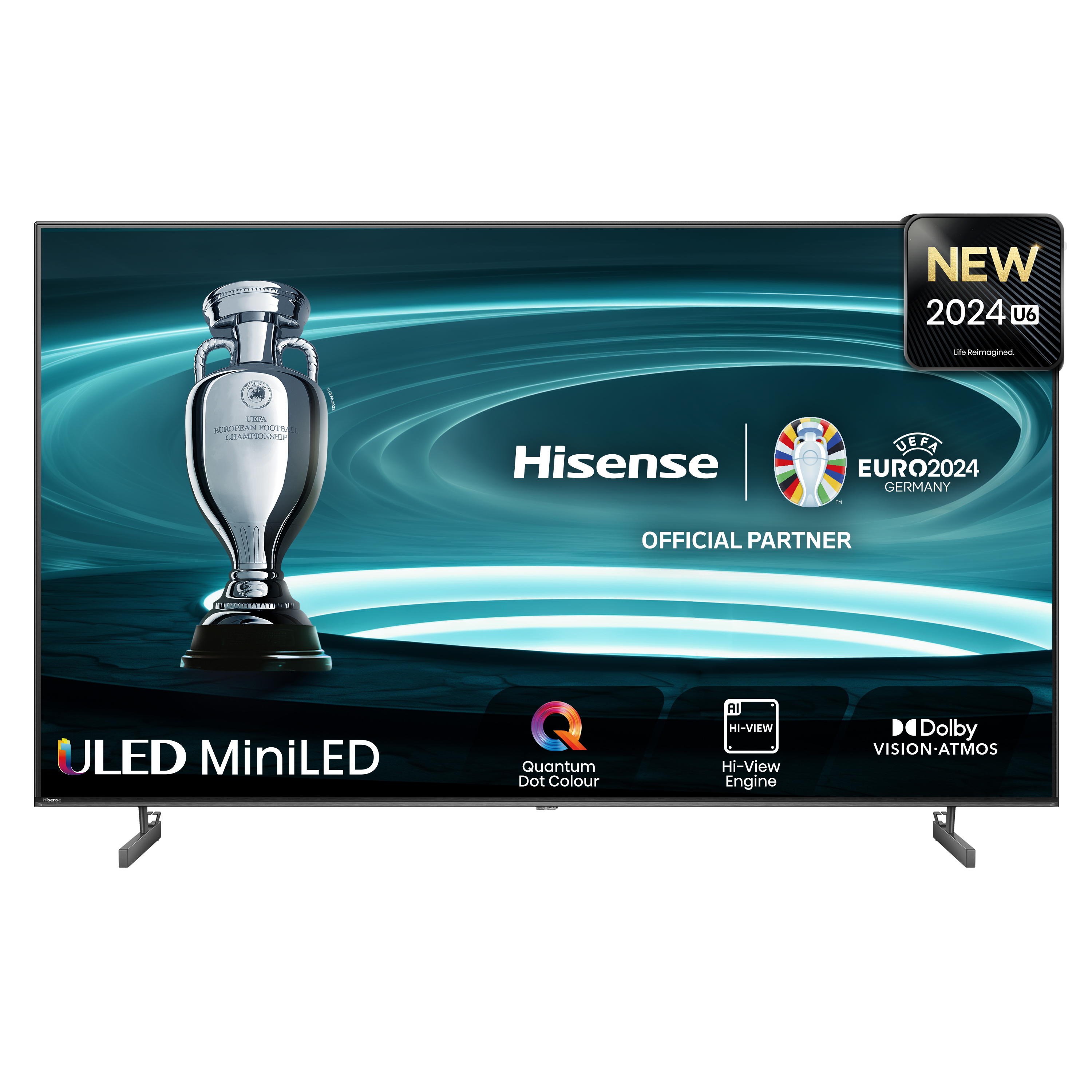 Hisense 55U6NQ - 139 cm (55") Diagonalklasse U6NQ Series LCD-TV mit LED-Hintergrundbeleuchtung - ULED Mini LED - Smart TV - VIDAA - 4K UHD (2160p)