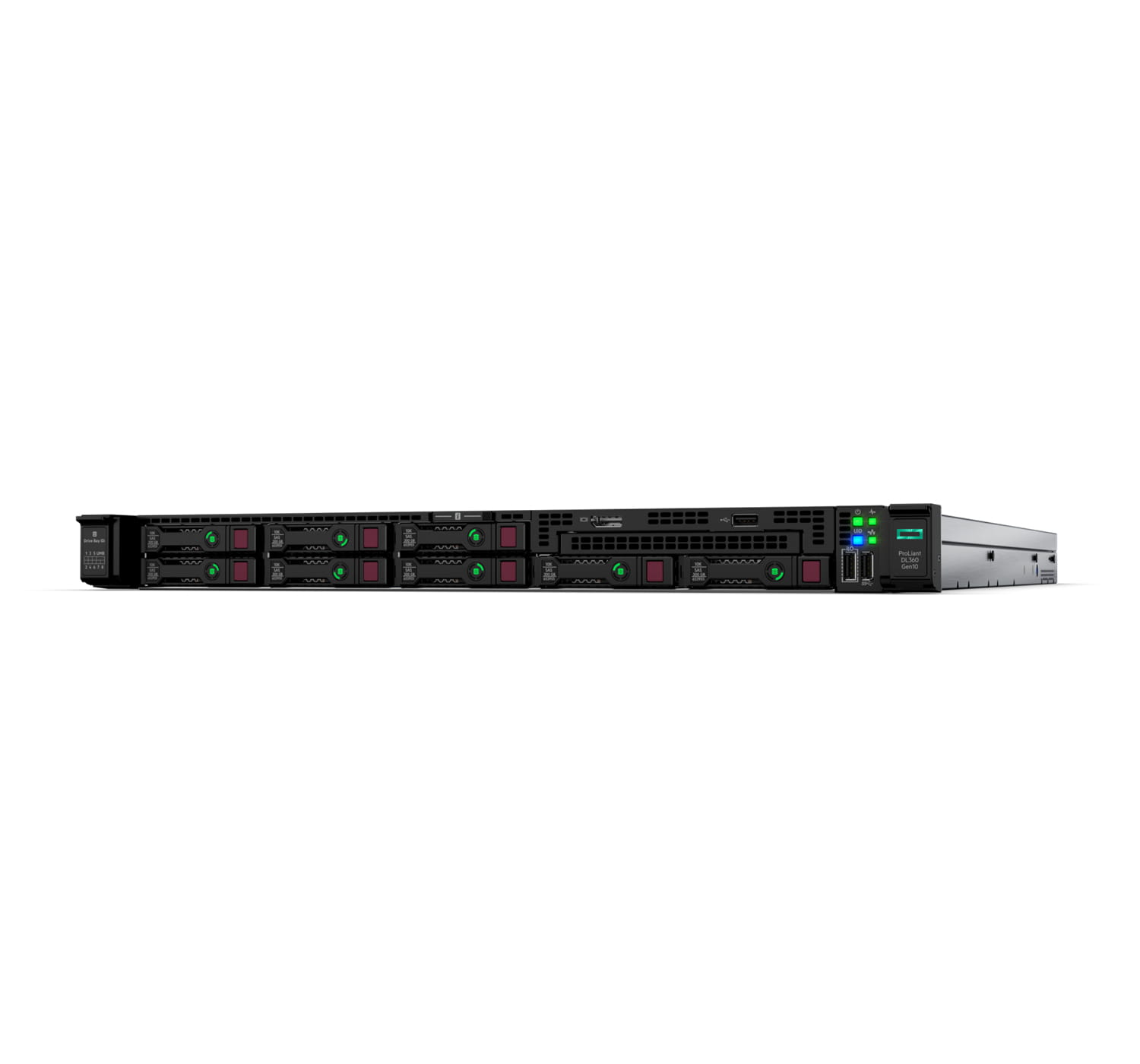 HPE ProLiant DL360 Gen10 Network Choice - Server - Rack-Montage - 1U - zweiweg - 1 x Xeon Gold 5218 / 2.3 GHz - RAM 32 GB - SATA/SAS - Hot-Swap 6.4 cm (2.5") HPE ProLiant DL360 Gen10 Network Choice - Server - Rack-Montage - 1U - zweiweg - 1 x Xeon Gold 5218 / 2.3 GHz - RAM 32 GB - SATA/SAS - Hot-Swap 6.4 cm (2.5")