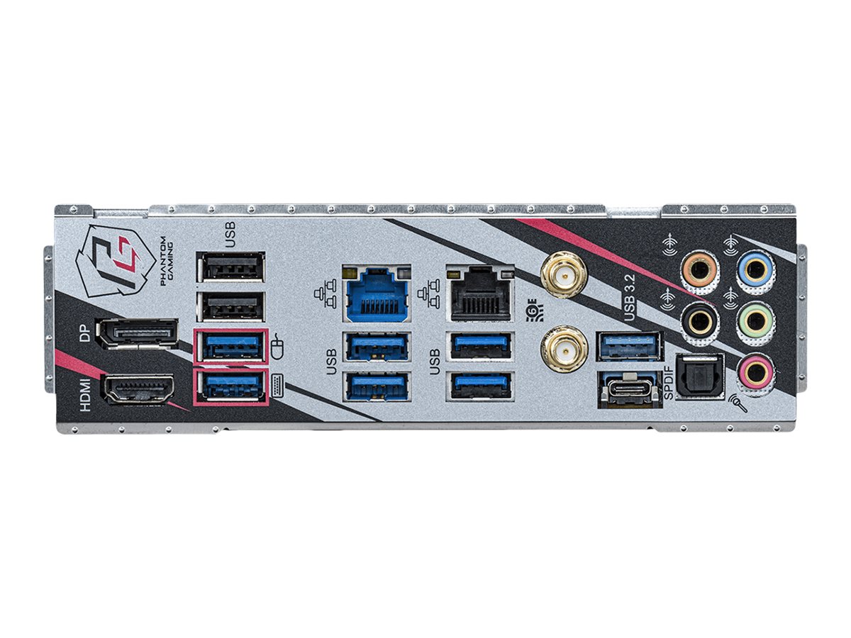 ASRock Z590 PG Velocita - Motherboard - ATX - LGA1200-Sockel - Z590 Chipsatz - USB-C Gen2, USB 3.2 Gen 1, USB 3.2 Gen 2, USB-C Gen 2x2 - Gigabit LAN, 2.5 Gigabit LAN, Wi-Fi, Bluetooth - Onboard-Grafik (CPU erforderlich)