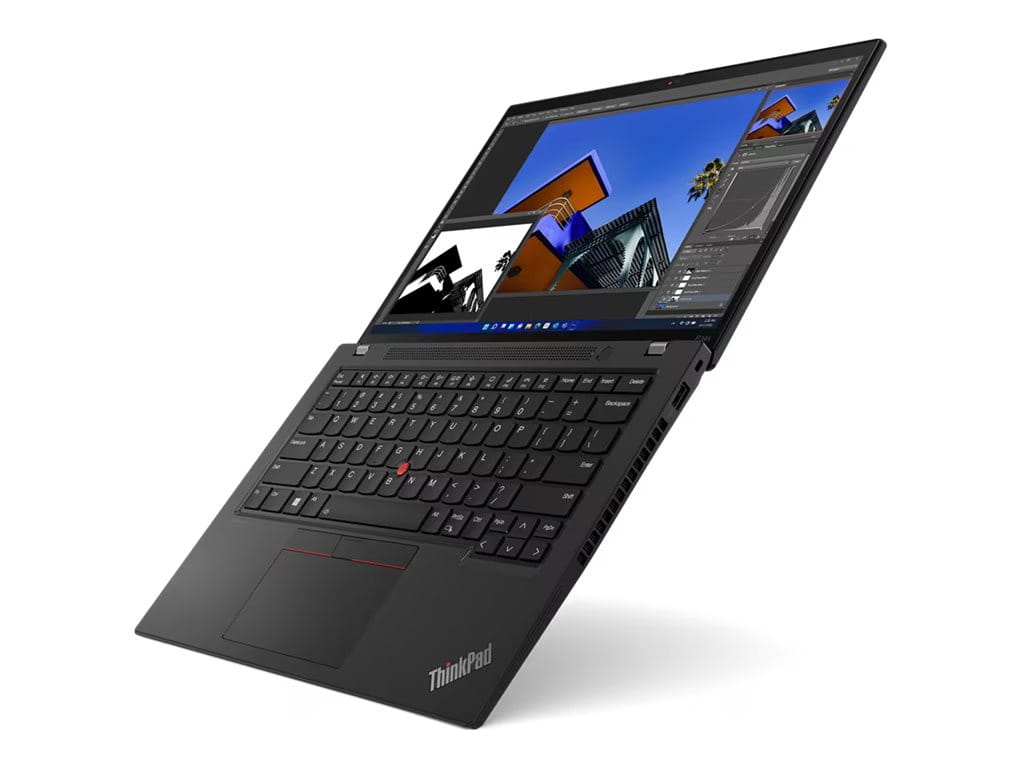 Lenovo ThinkPad P14s Gen 4 21HF - 180°-Scharnierdesign - Intel Core i7 1360P / 2.2 GHz - Win 11 Pro - Intel Iris Xe Grafikkarte - 16 GB RAM - 512 GB SSD TCG Opal Encryption 2, NVMe, Performance - 35.6 cm (14")