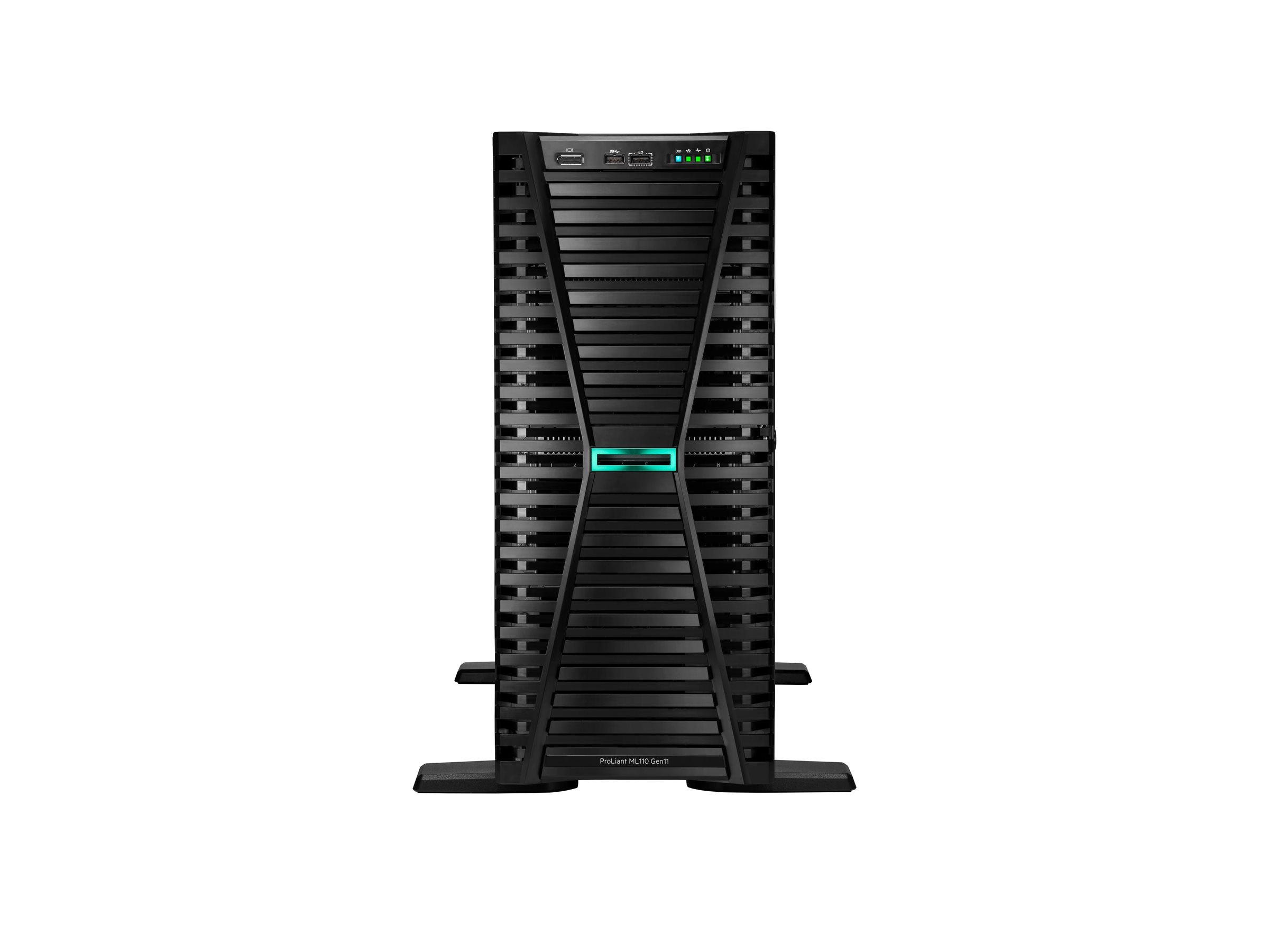 HPE ProLiant ML110 Gen11 - Server - Tower - 4.5U - 1-Weg - 1 x Xeon Silver 4514Y / 2 GHz - RAM 32 GB - SATA/SAS/PCI Express - Hot-Swap 6.4 cm (2.5")