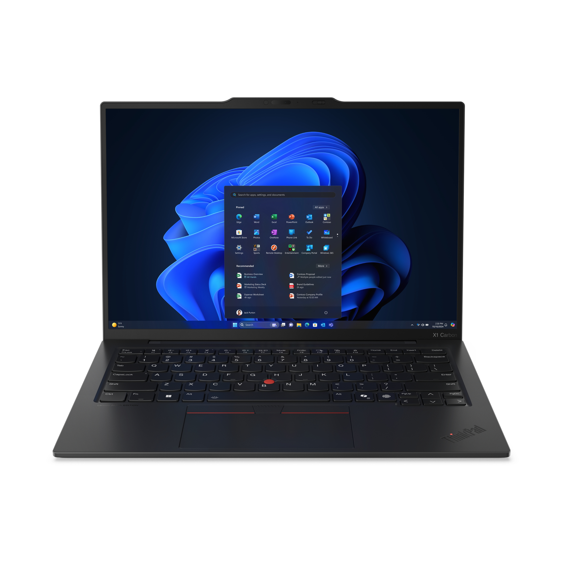 Lenovo ThinkPad X1 Carbon Gen 13 21NS - 180°-Scharnierdesign - Intel Core Ultra 7 258V / 2.2 GHz - Evo - Win 11 Pro - Intel Arc Graphics 140V - 32 GB RAM - 2 TB SSD TCG Opal Encryption 2, NVMe, Performance - 35.6 cm (14")