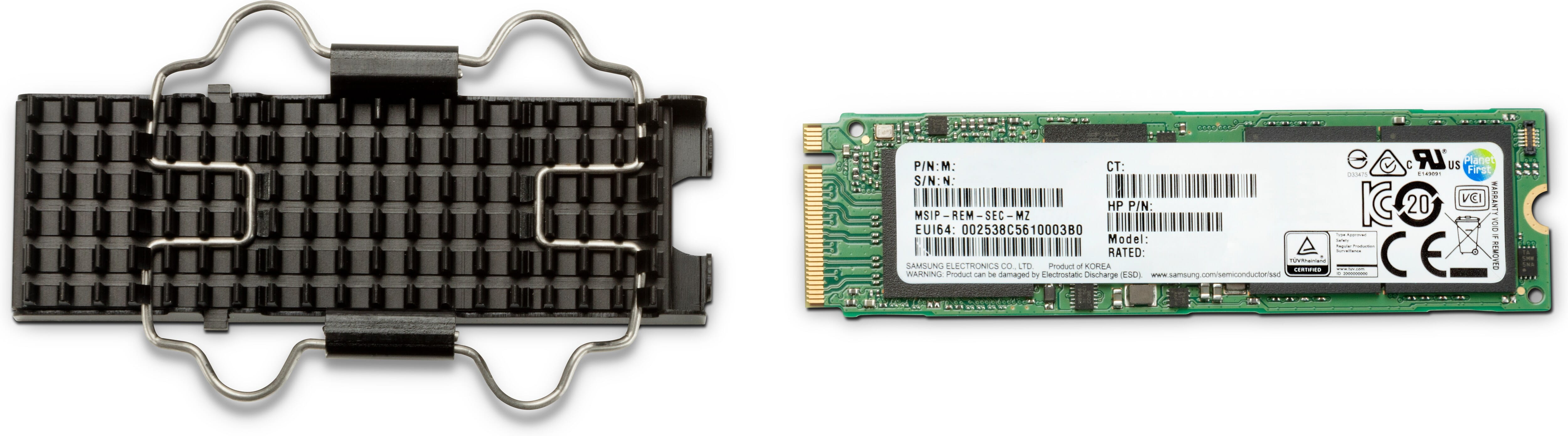 HP Z Turbo Drive - SSD - verschlüsselt - 256 GB - intern - M.2 - Self-Encrypting Drive (SED)