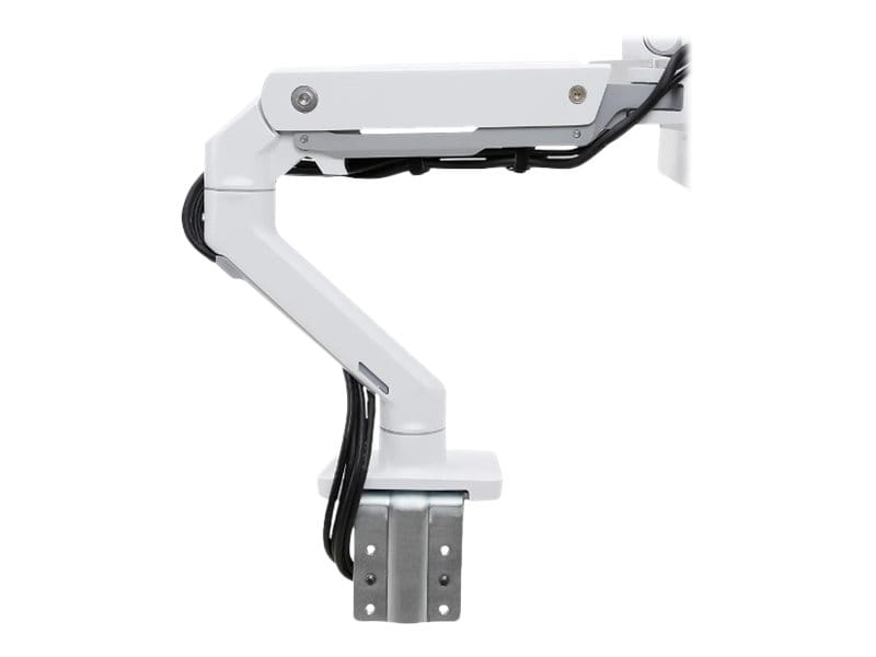 Ergotron HX Desk Monitor Arm - Befestigungskit (Gelenkarm, Spannbefestigung für Tisch, Tischplattenbohrung, Pivot, Befestigungsteile, Verlängerungsteil)