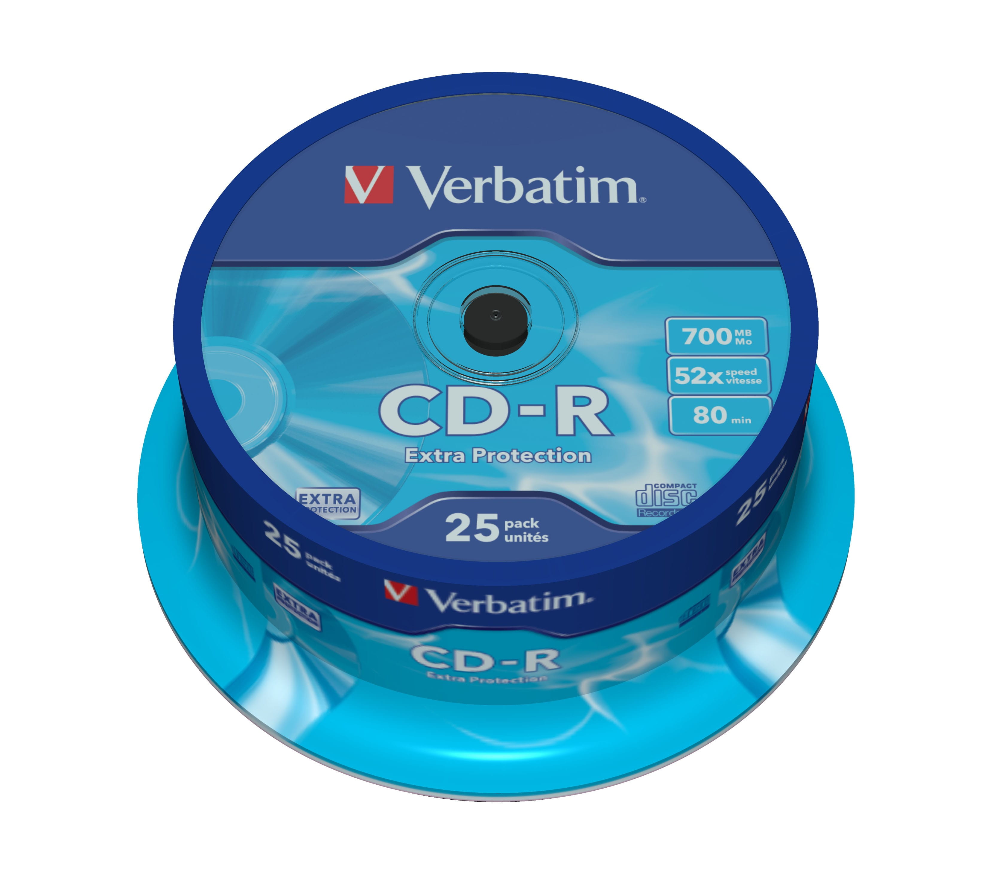 Verbatim CD-R Extra Protection - 25 x CD-R - 700 MB 52x