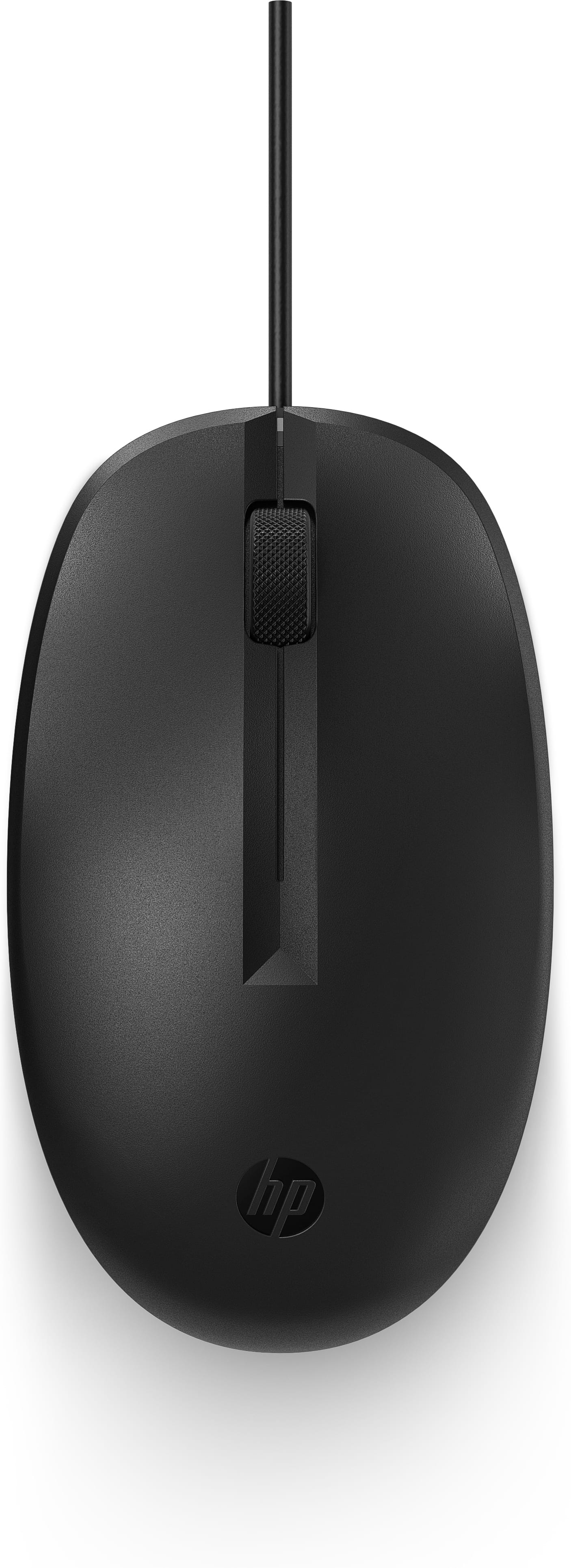 HP 125 - Maus - kabelgebunden - USB - Schwarz