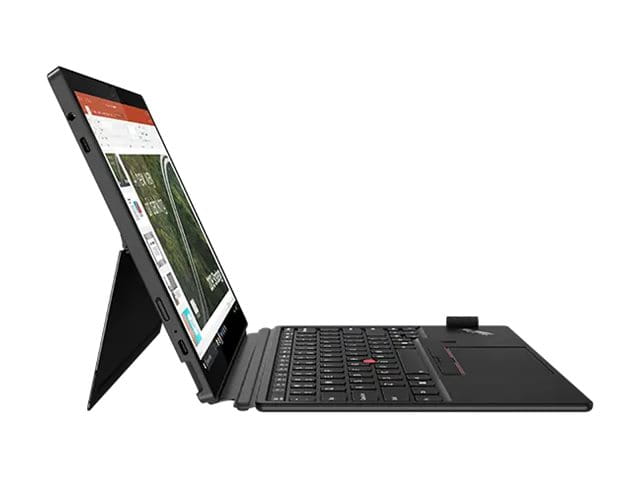 Lenovo ThinkPad X12 Detachable Gen 2 21LK - Tablet - mit abnehmbarer Tastatur - Intel Core Ultra 7 164U / 1.1 GHz - vPro Enterprise - Win 11 Pro - Intel Graphics - 32 GB RAM - 1 TB SSD TCG Opal Encryption 2, NVMe - 31.2 cm (12.3")