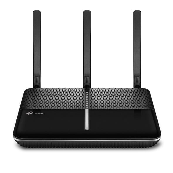 TP-LINK Archer VR2100v V1 - Wireless Router - DSL-Modem 4-Port-Switch - 1GbE - WAN-Ports: 2 - Wi-Fi 5 - Dual-Band - VoIP-Telefonadapter (DECT)