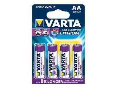 Varta Professional - Batterie 4 x AA-Typ - Li