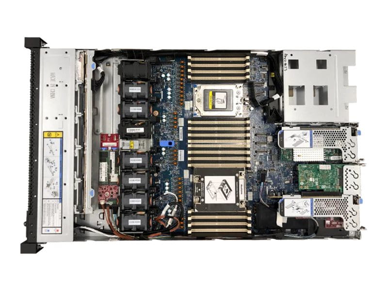 Lenovo ThinkSystem SR645 7D2X - Server - Rack-Montage - 1U - zweiweg - 1 x EPYC 7203 / 2.8 GHz - RAM 32 GB - SAS - Hot-Swap 6.4 cm (2.5")