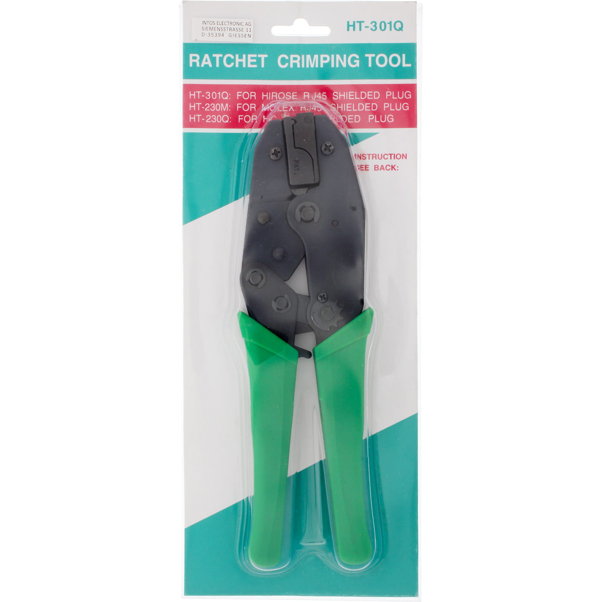 InLine Crimpzange - für RJ45 Stecker (Hirose kompatibel)