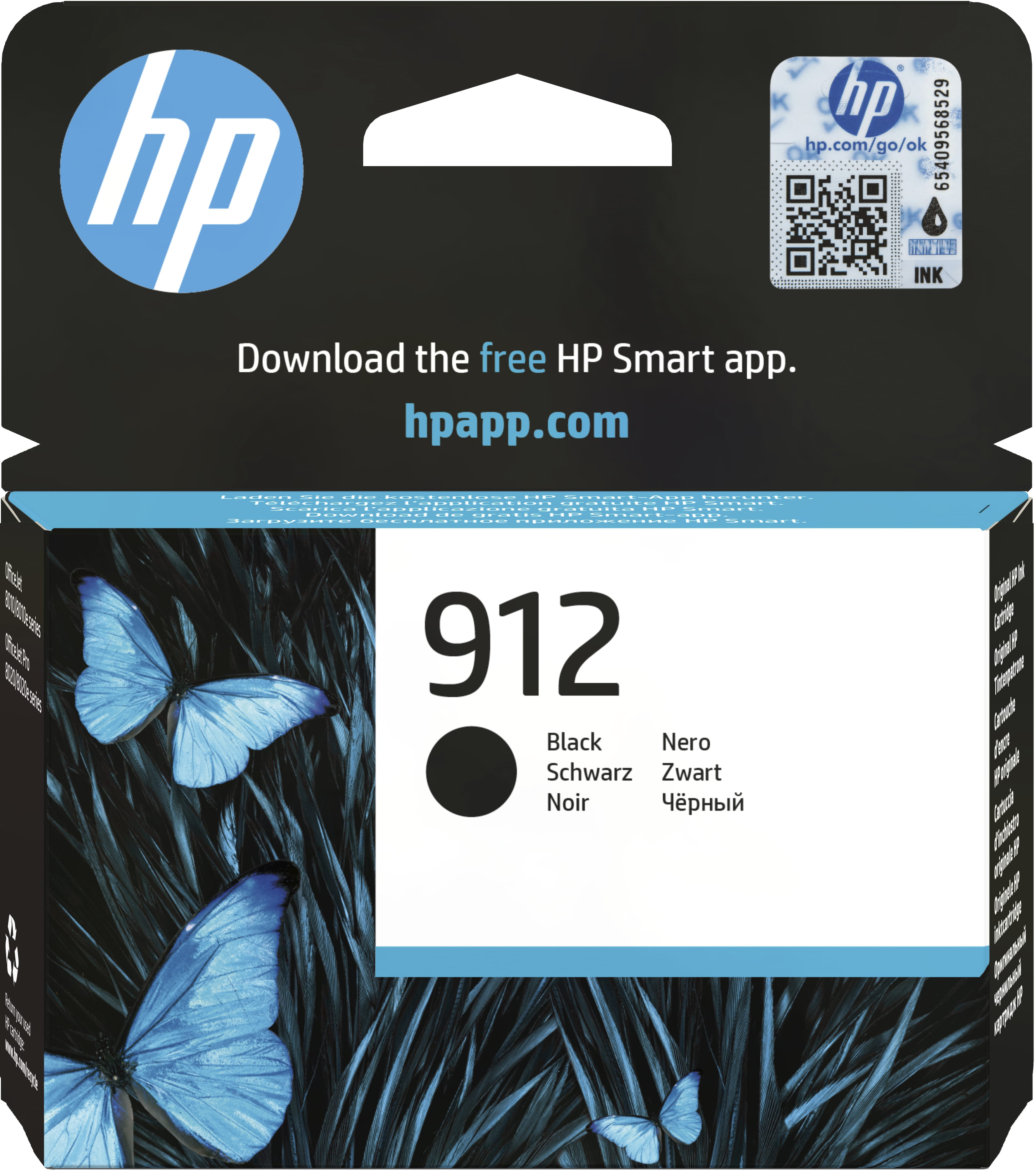 HP 912 - 8.29 ml - Schwarz - Original - Tintenpatrone