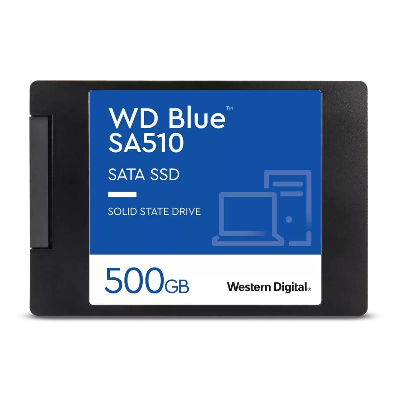 WD Blue SA510 WDS500G3B0A - SSD - 500 GB - intern - 2.5" (6.4 cm)