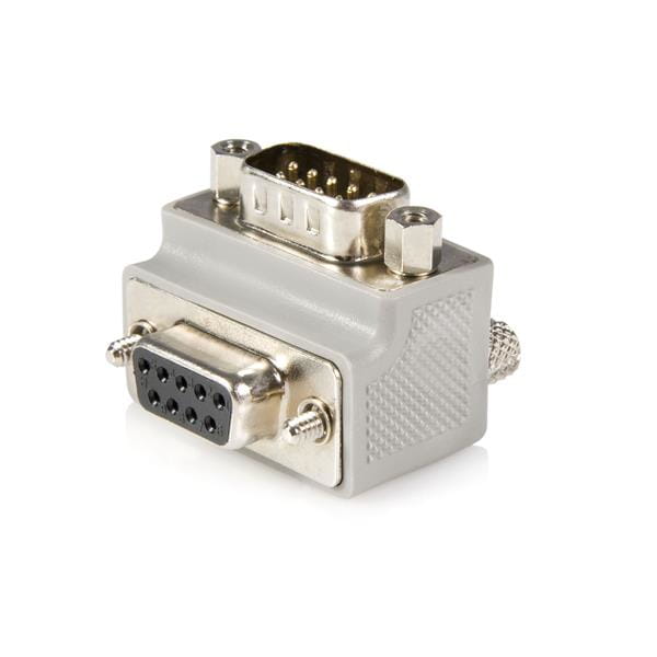 StarTech.com DB9 auf DB9 Seriell Kabeladapter Typ 1 rechts gewinkelt - St/Bu - Serieller Adapter - DB-9 (M)