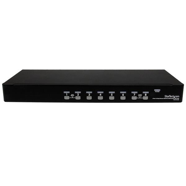 StarTech.com 8 Port USB / PS/2 KVM Switch mit OSD