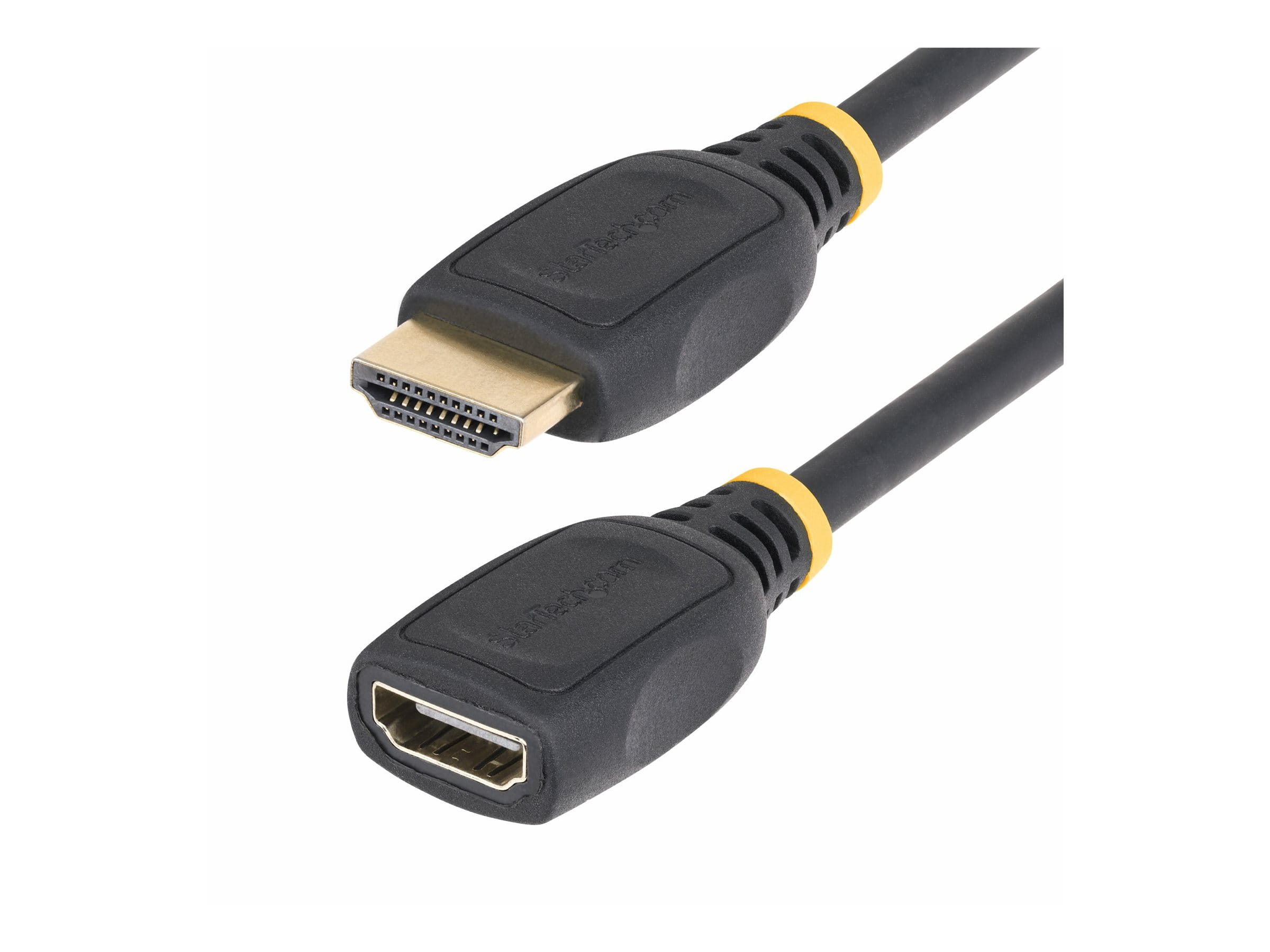 StarTech.com 3.3ft HDMI 2.0 Extension Cable, 4K 60Hz, M/F