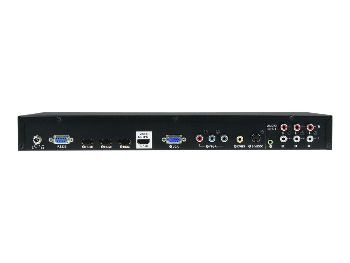 StarTech.com HDMI Konverter Switch - HDMI / VGA / Component / S-Video Skalierer