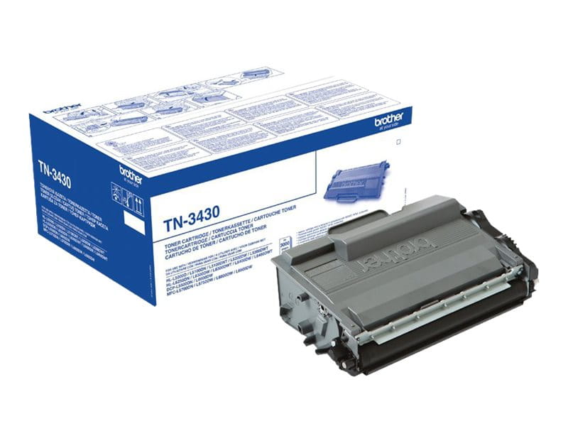 Brother TN3430 - Schwarz - original - Tonerpatrone