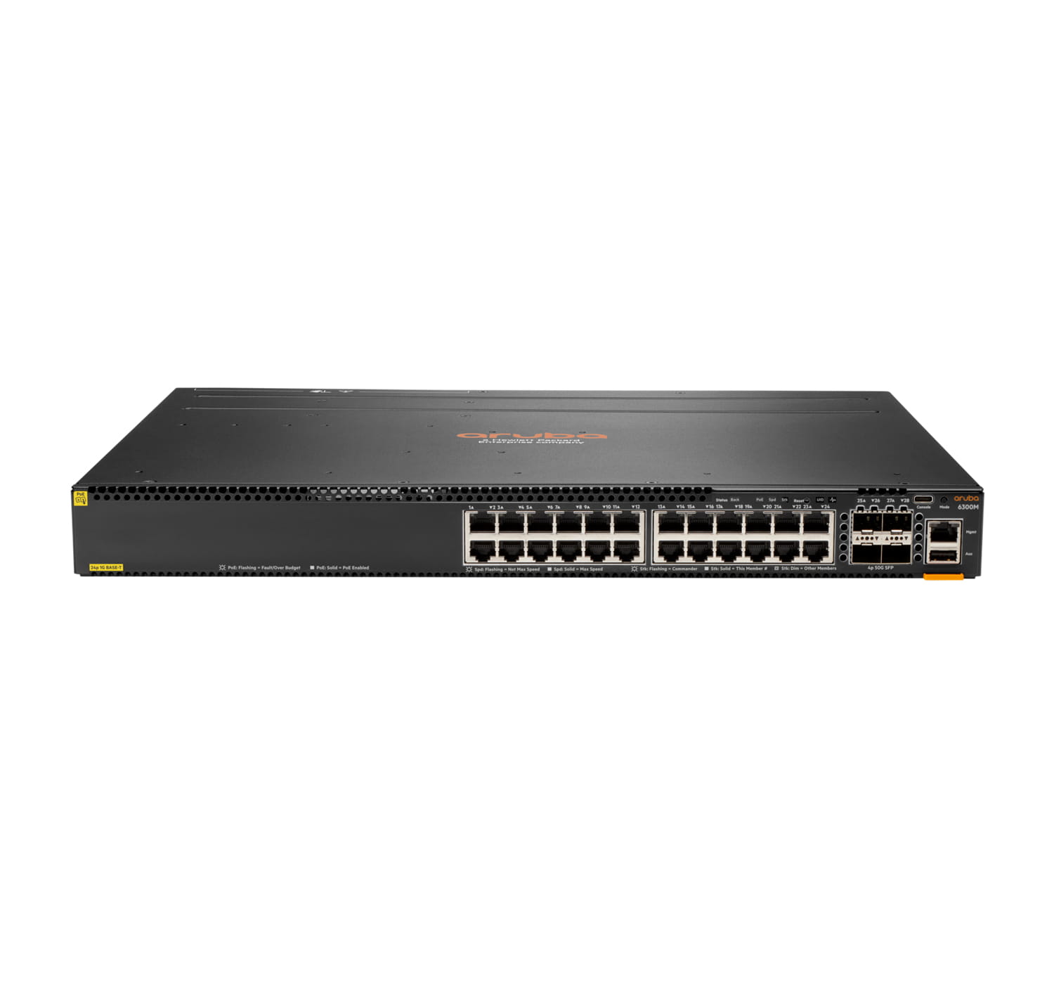 HPE Aruba 6300M - Switch - L3 - managed - 24 x 10/100/1000 (PoE+)