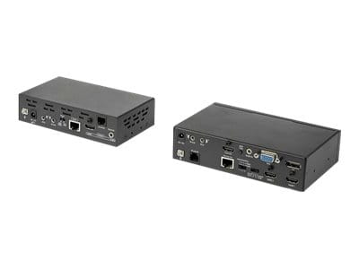 StarTech.com Multi-Input HDBaseT Ethernet Extender mit eingebautem Switch und Videoskalierer