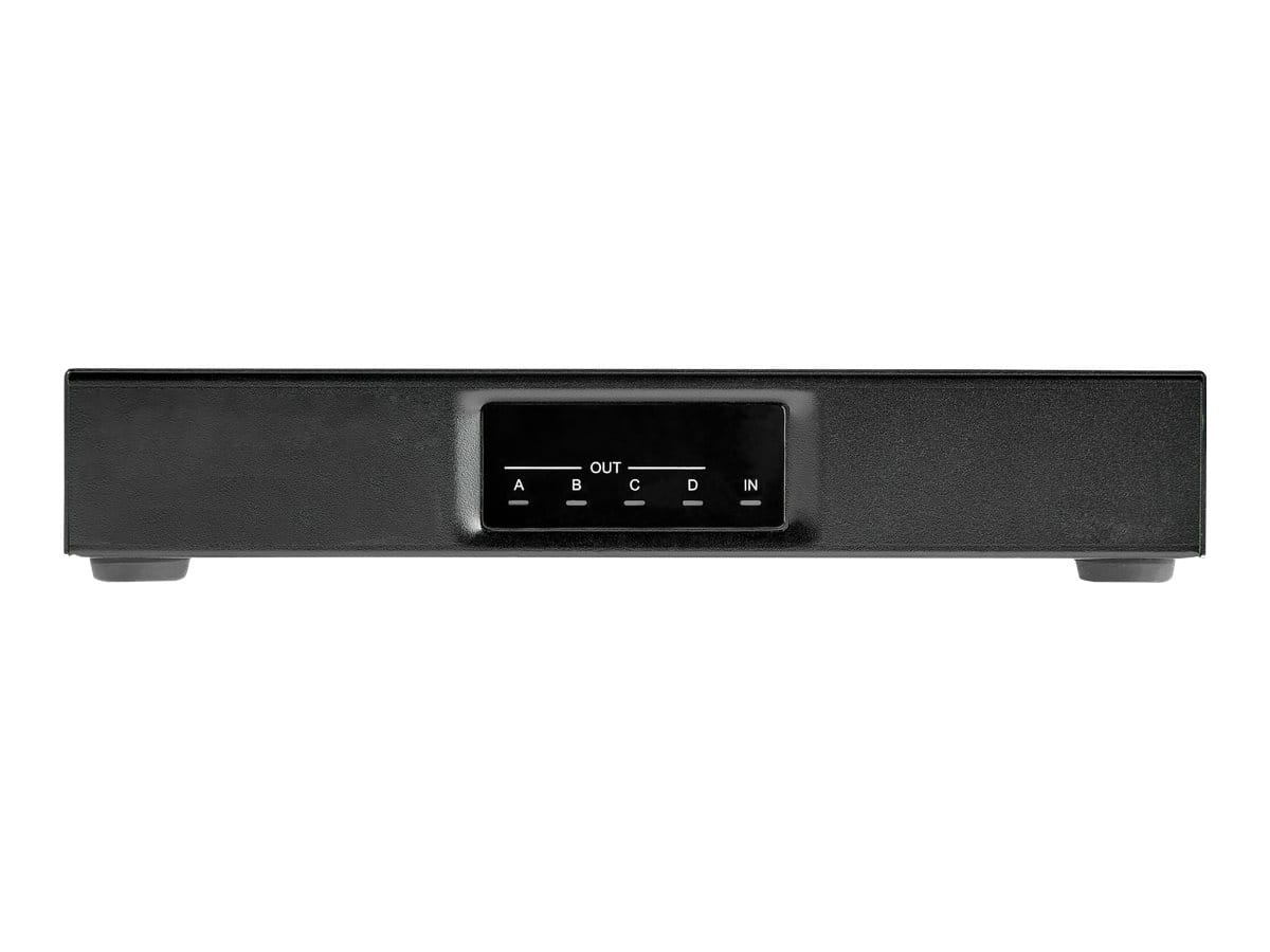 StarTech.com Videowand Controller (2x2, 4K 60Hz, HDMI 2.0, EDID, 1 In 4 Out Video Wall Verteiler, RS-232 Steuerung)
