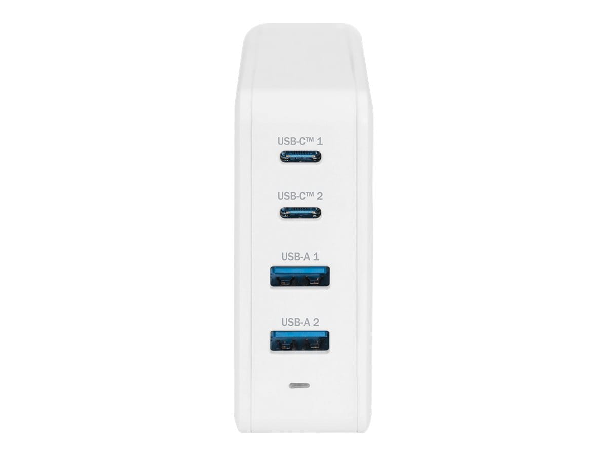 DIGITUS Netzteil - 100 Watt - 5 A - PD 3.0 - 4 Ausgabeanschlussstellen (2 x USB, 2 x USB-C)