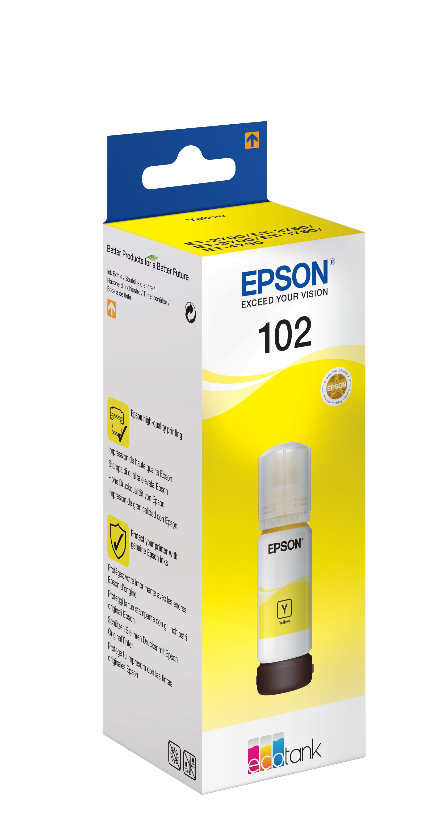 Epson 102 - 70 ml - Gelb - Original - Tintenbehälter